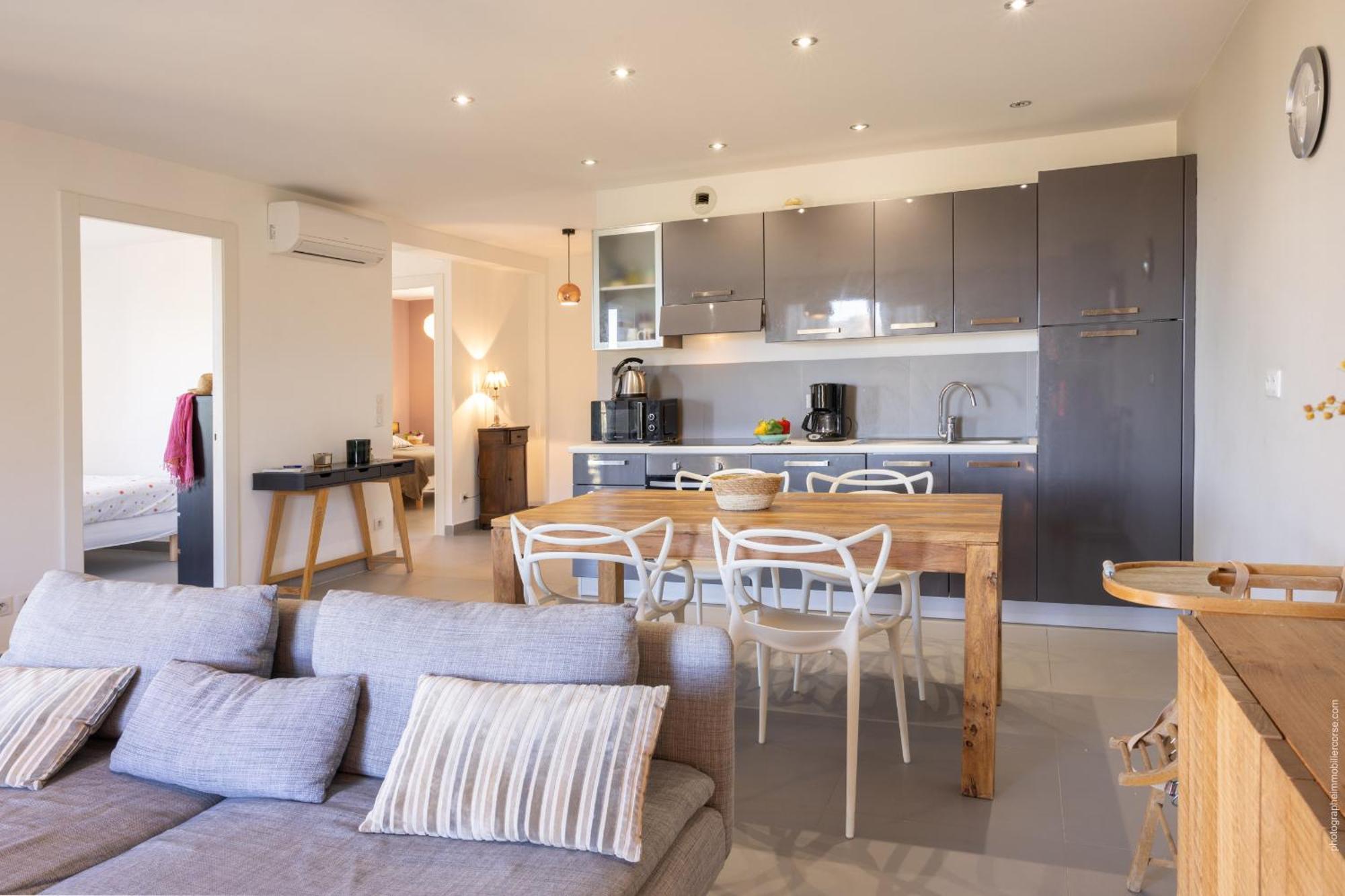 Appartement Vue Mer Fromontica Saint-Florent  Exterior photo