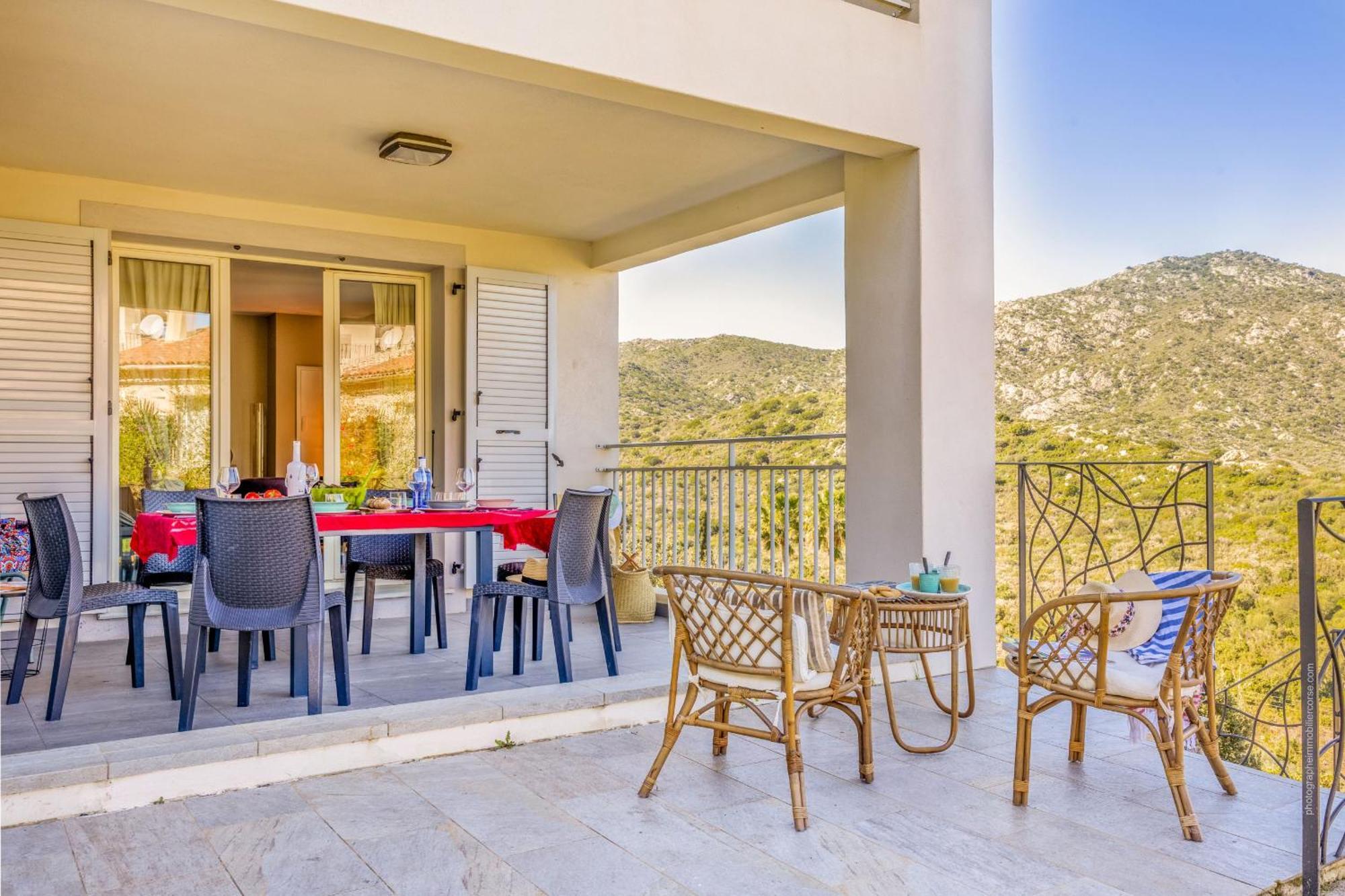 Appartement Vue Mer Fromontica Saint-Florent  Exterior photo